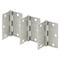 Prime-Line Door Hinge Residential Smooth Pivot, 3-1/2 in. x 3-1/2 in. w/ Square Corners, Satin Nickel 3 Pack U 1150253 - alternate 5